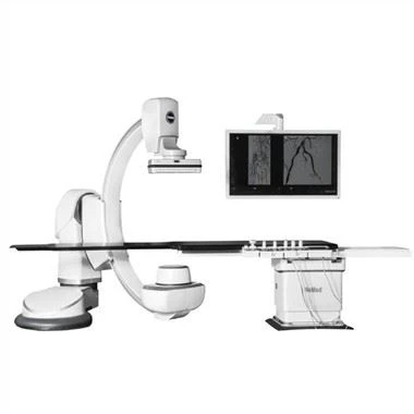 Angiografiesysteem met hogedrukspuitinterface